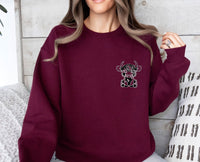 Thumbnail for Cute Cow Sweatshirt - lismoreboutique - Sweatshirt - Cow_Lovers_Gift