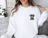 Thumbnail for Cute Cow Sweatshirt - lismoreboutique - Sweatshirt - Cow_Lovers_Gift