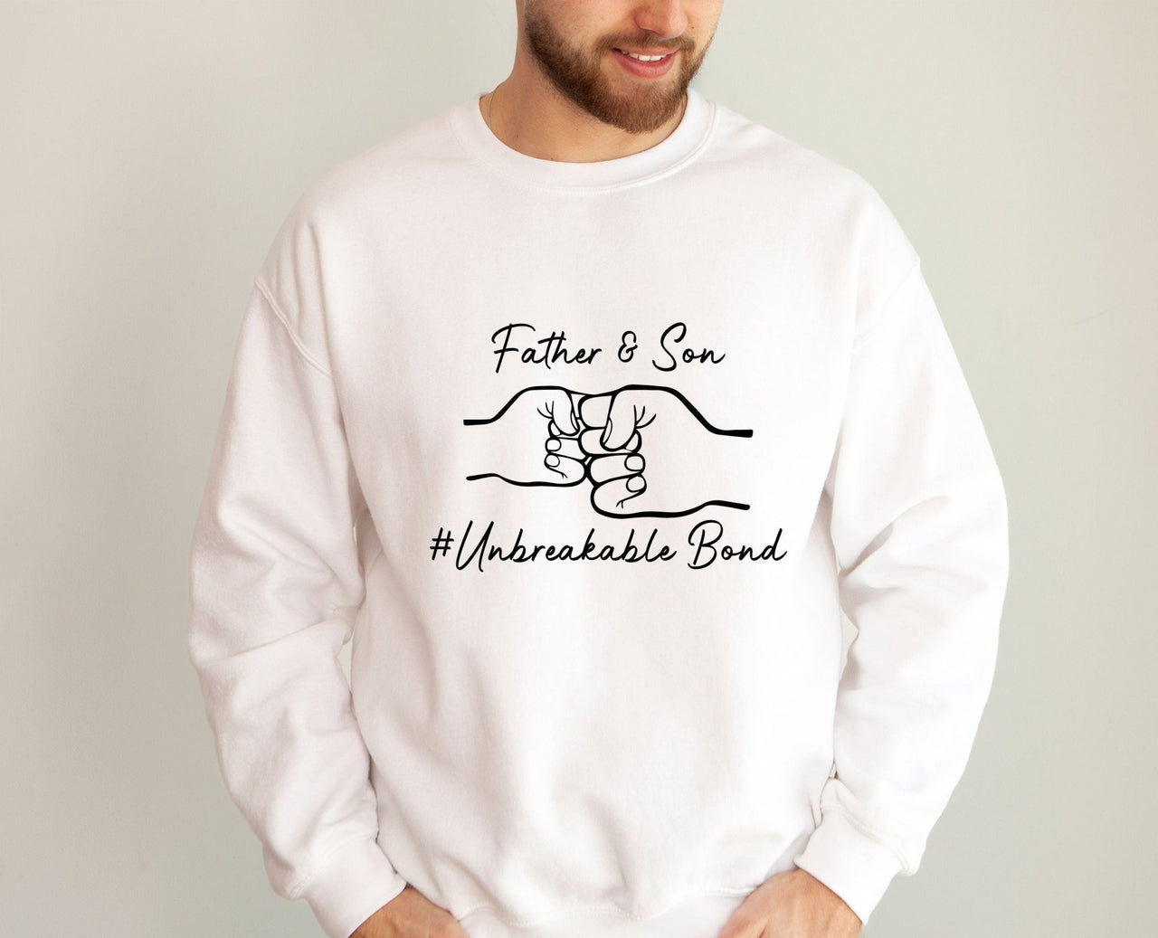 Cute Father Jumper - lismoreboutique - Sweatshirt - Cute_Dad_Jumper