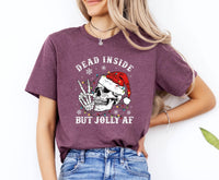 Thumbnail for Dead Inside Christmas Shirt - lismoreboutique - Unisex T-Shirt - christmas_party_tee