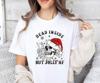 Thumbnail for Dead Inside Christmas Shirt - lismoreboutique - Unisex T-Shirt - christmas_party_tee