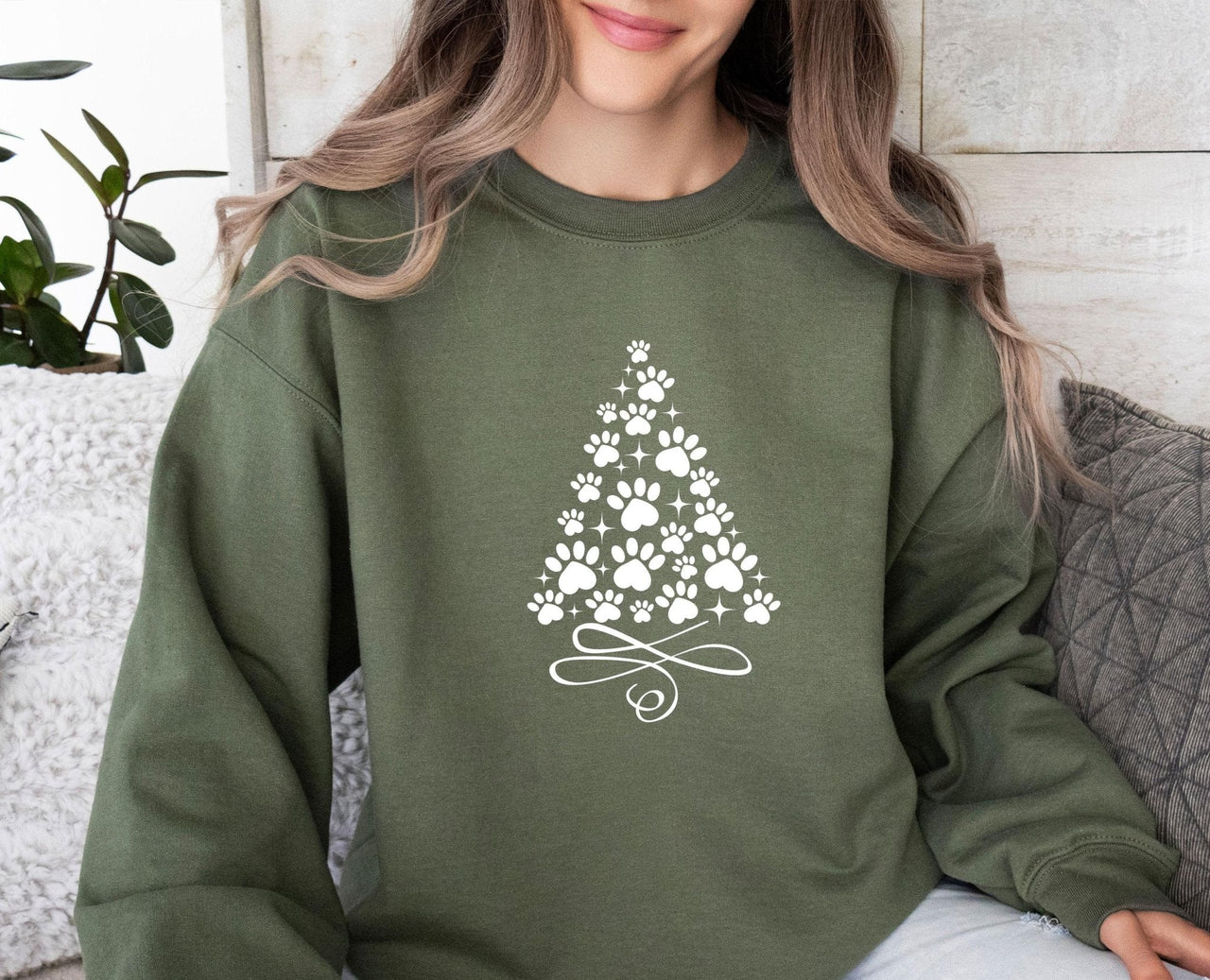 Dog Christmas Sweatshirt - Lismore Boutique - Sweatshirt - Christmas_Dog_gift