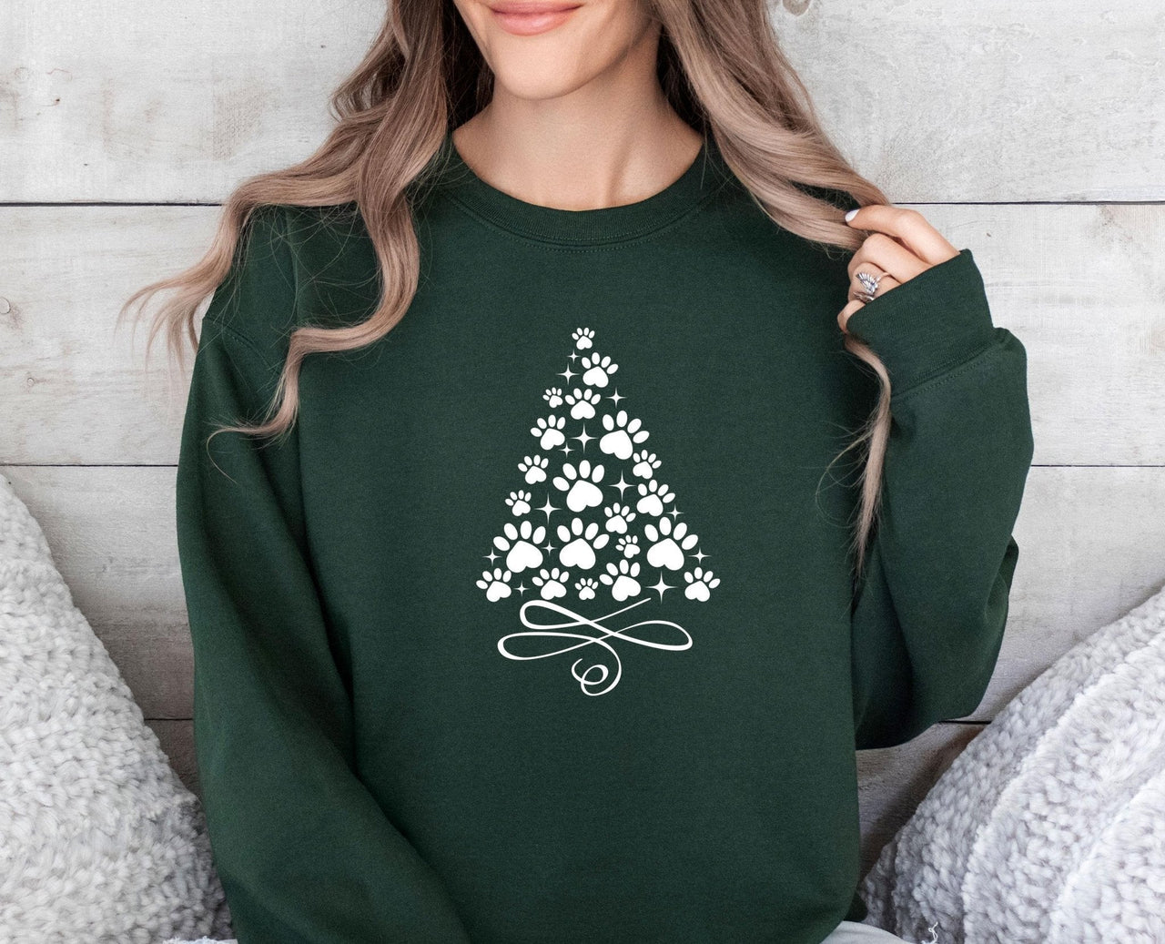 Dog Christmas Sweatshirt - Lismore Boutique - Sweatshirt - Christmas_Dog_gift