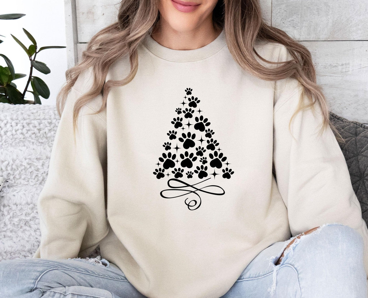 Dog Christmas Sweatshirt - Lismore Boutique - Sweatshirt - Christmas_Dog_gift