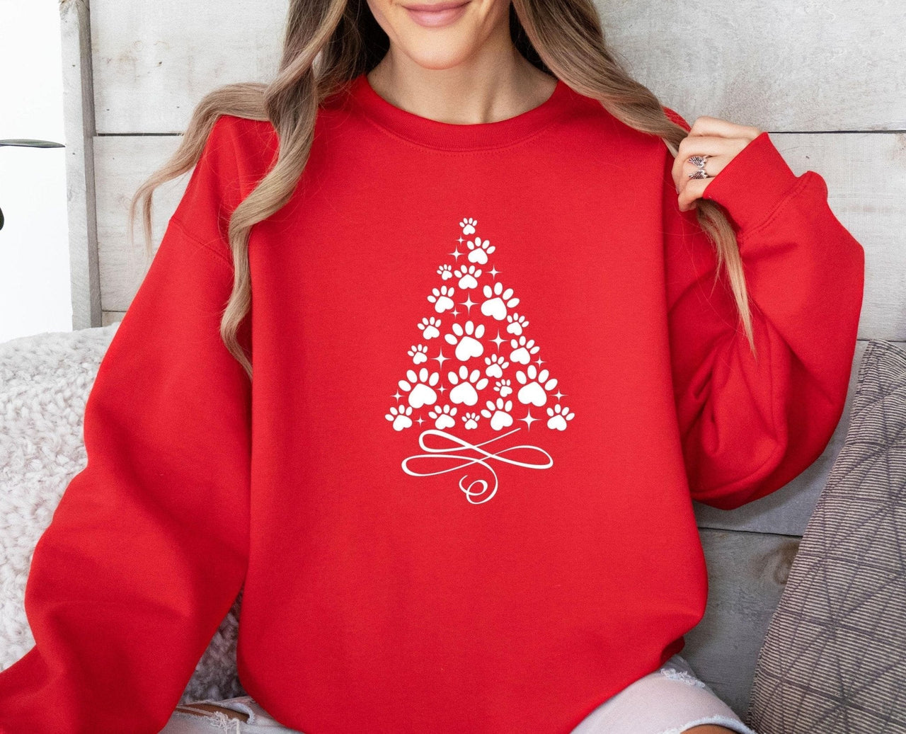 Dog Christmas Sweatshirt - Lismore Boutique - Sweatshirt - Christmas_Dog_gift