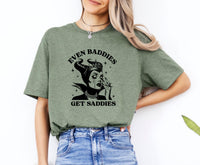 Thumbnail for Even Baddies Get Saddies Tee - Lismore Boutique - Unisex T-Shirt - depression_shirt