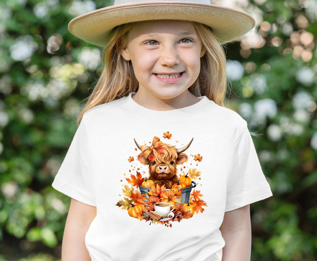 Fall Cow T-shirt - lismoreboutique - Unisex T-Shirt - autumn_cow_t_shirt