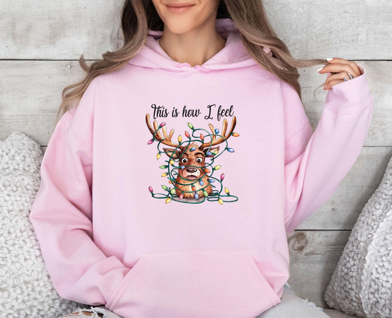 Funny Christmas Hoodie - lismoreboutique - Hoodie - Christmas_Deer_Top