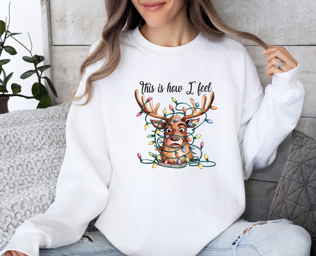 Funny Christmas Sweatshirt - lismoreboutique - Sweatshirt - christmas_crewneck