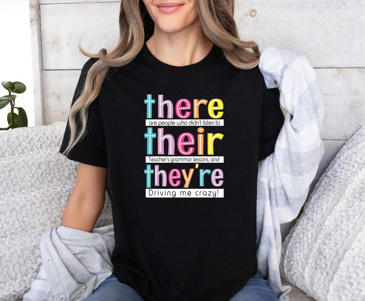 Funny Grammar Shirt - lismoreboutique - Womens T-Shirt - back_to_school_gift