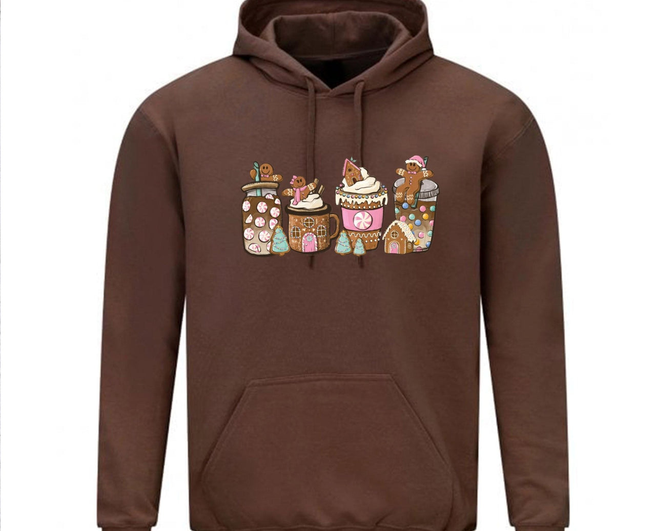 Gingerbread Hoodie - lismoreboutique - Hoodie - Christmas_Coffee