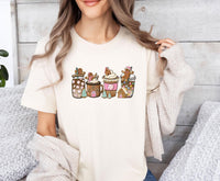 Thumbnail for Gingerbread Shirt - Lismore Boutique - Unisex T-Shirt - Christmas_Coffee