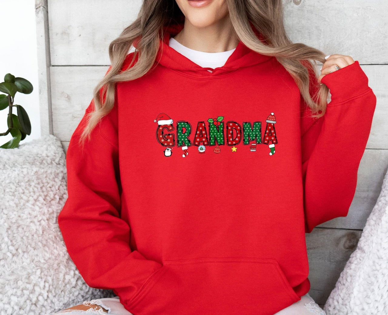 Grandma Christmas Hoodie - lismoreboutique - Hoodie - Christmas_Party_Top