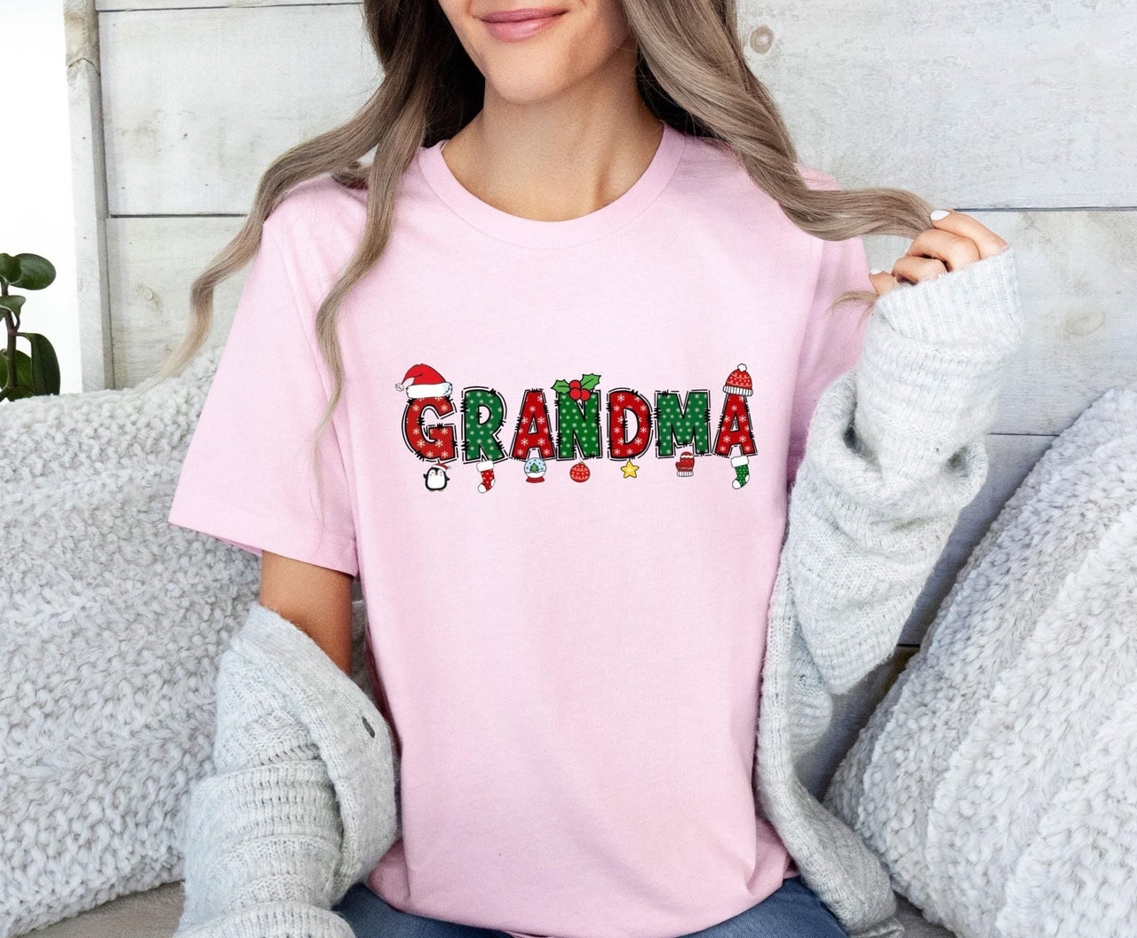 Grandma Christmas Shirt - lismoreboutique - Unisex T-Shirt - Christmas_Party_Tee