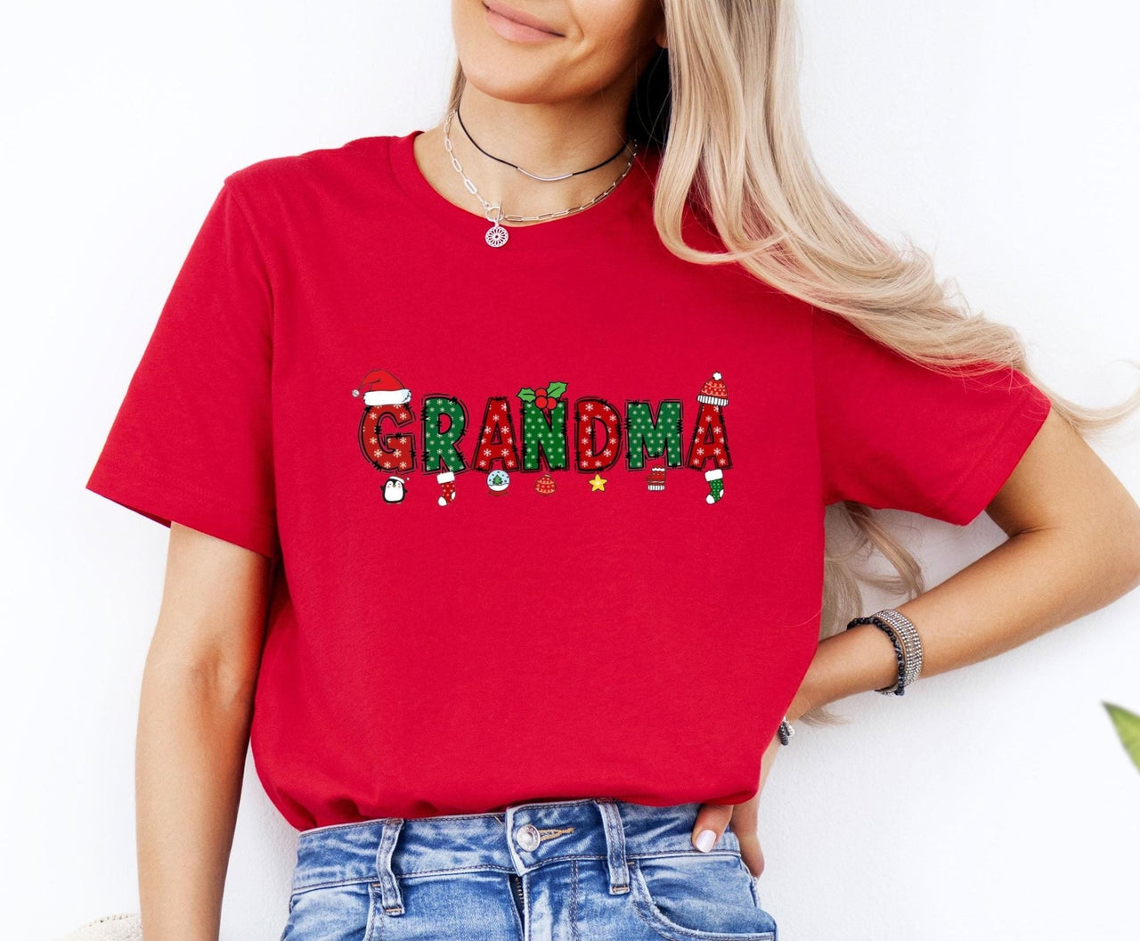 Grandma Christmas Shirt - lismoreboutique - Unisex T-Shirt - Christmas_Party_Tee