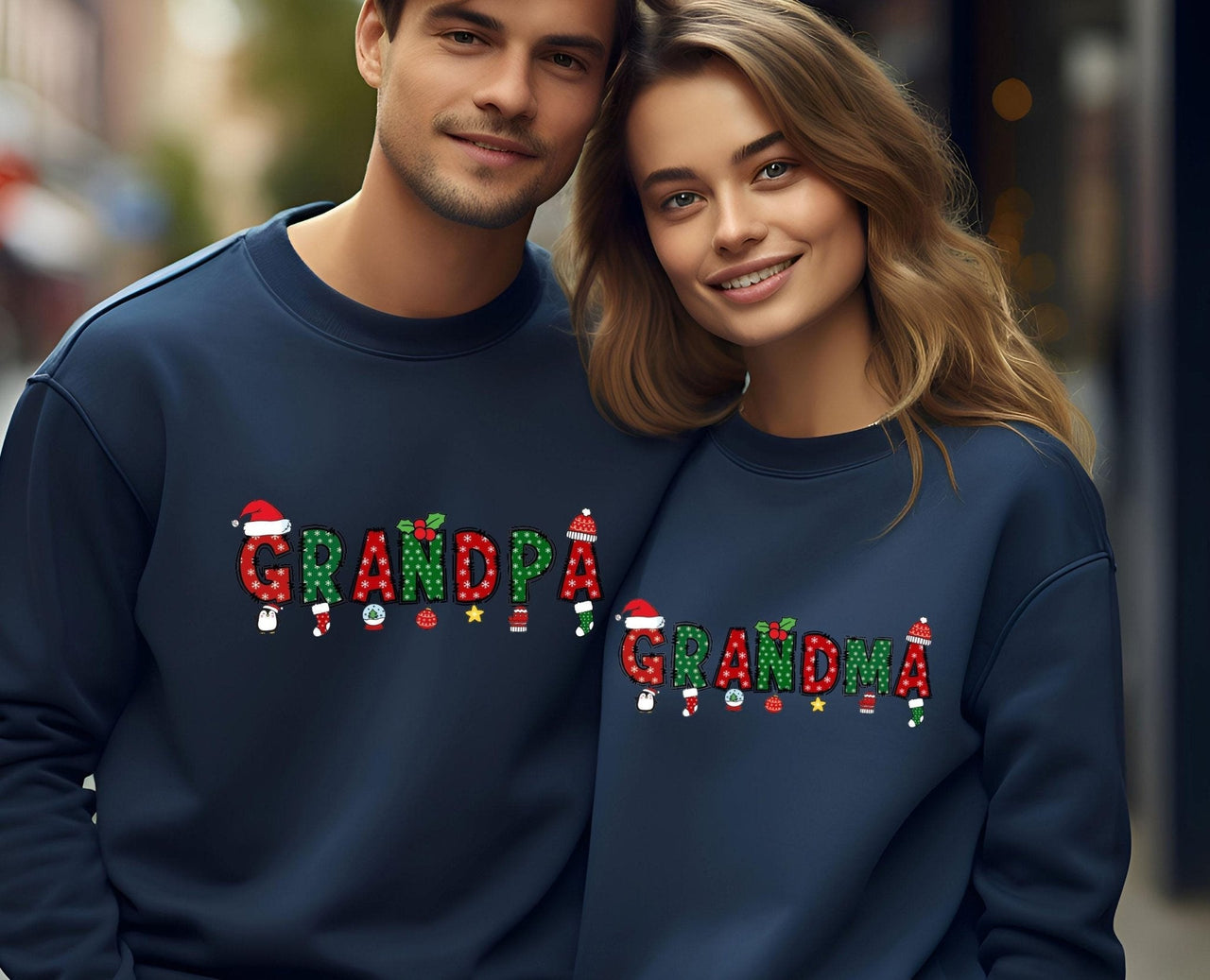 Grandma Christmas Sweatshirt - Lismore Boutique - Sweatshirt - Christmas_Party_Top