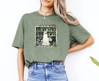 Thumbnail for Halloween Plant Shirt - lismoreboutique - Unisex T-Shirt - cute_ghost_shirt