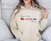 Thumbnail for I Believe Santa Hoodie - lismoreboutique - Hoodie - Christmas_Dinosaur