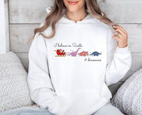 Thumbnail for I Believe Santa Hoodie - lismoreboutique - Hoodie - Christmas_Dinosaur