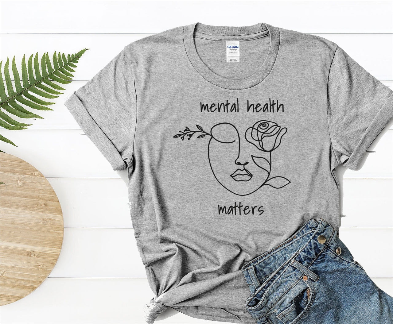 Mental Health Shirt - lismoreboutique - Unisex T-Shirt - Aesthetic_tshirt