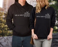 Thumbnail for Just Married Hoodie - lismoreboutique - Hoodie - bride_to_be_hoodie