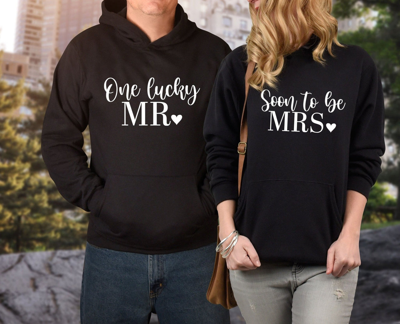 Miss to Mrs Hoodie - lismoreboutique - Hoodie - Couple_Hoodie