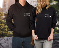 Thumbnail for Mr and Mrs Hoodie - lismoreboutique - Hoodie - Couples_Hoodie