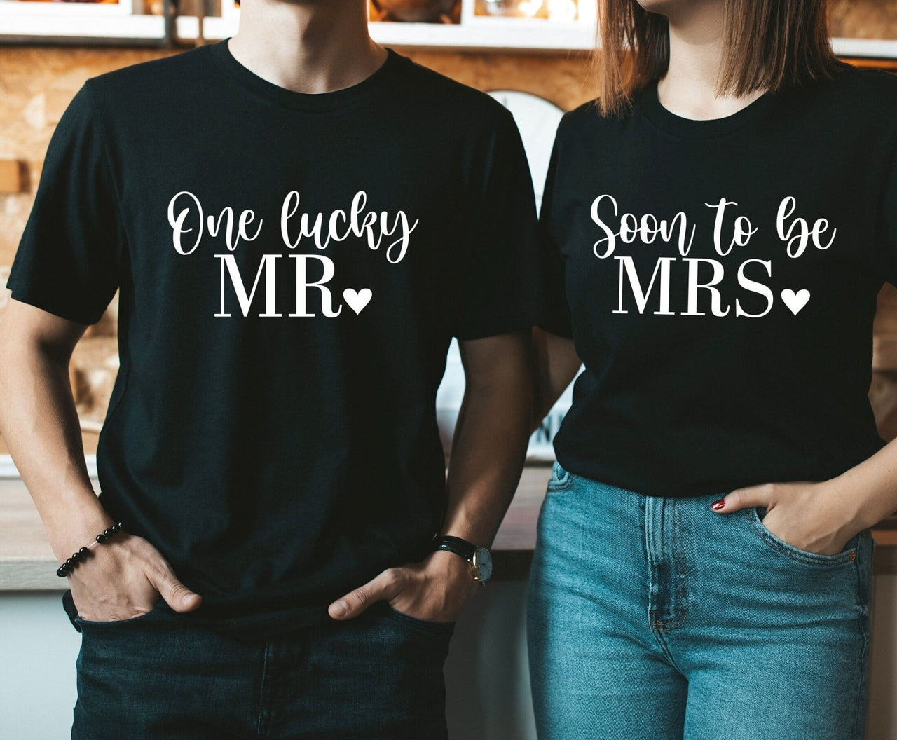 Miss to Mrs Shirt - lismoreboutique - Unisex T-Shirt - couples_shirts