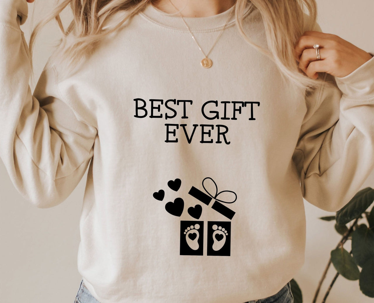 Pregnancy Sweatshirt - lismoreboutique - Sweatshirt - Baby_Announcement