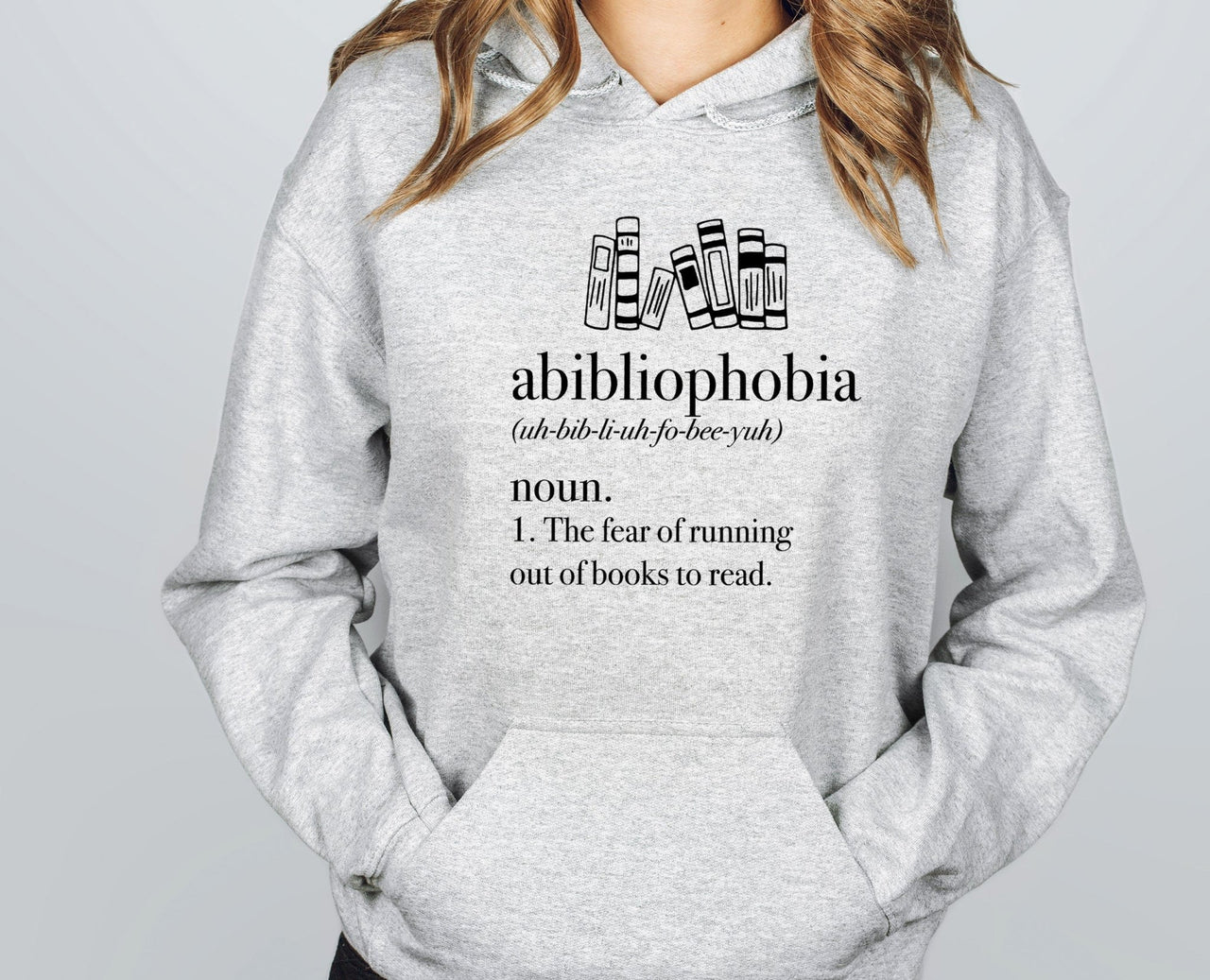 Book Lover Hoodie - lismoreboutique - Hoodie - abibliophobia_hoodie