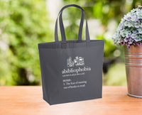 Thumbnail for Bookish Tote Bag - lismoreboutique - Tote - ABIBLIOPHOBIA_bag