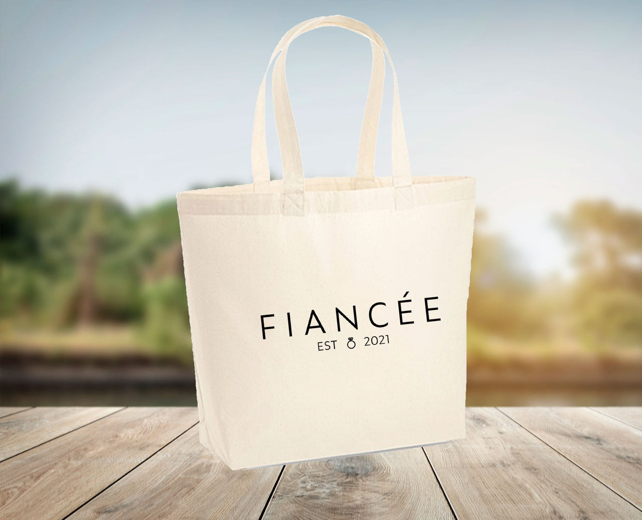 Fiancee Tote Bag - lismoreboutique - Tote - Bride_To_Be_Bag