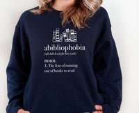 Thumbnail for Book Sweatshirt - lismoreboutique - Sweatshirt - abibliophobia_jumper