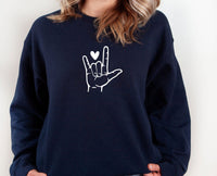 Thumbnail for Love Sweatshirt - lismoreboutique - Sweatshirt - couple_sweater