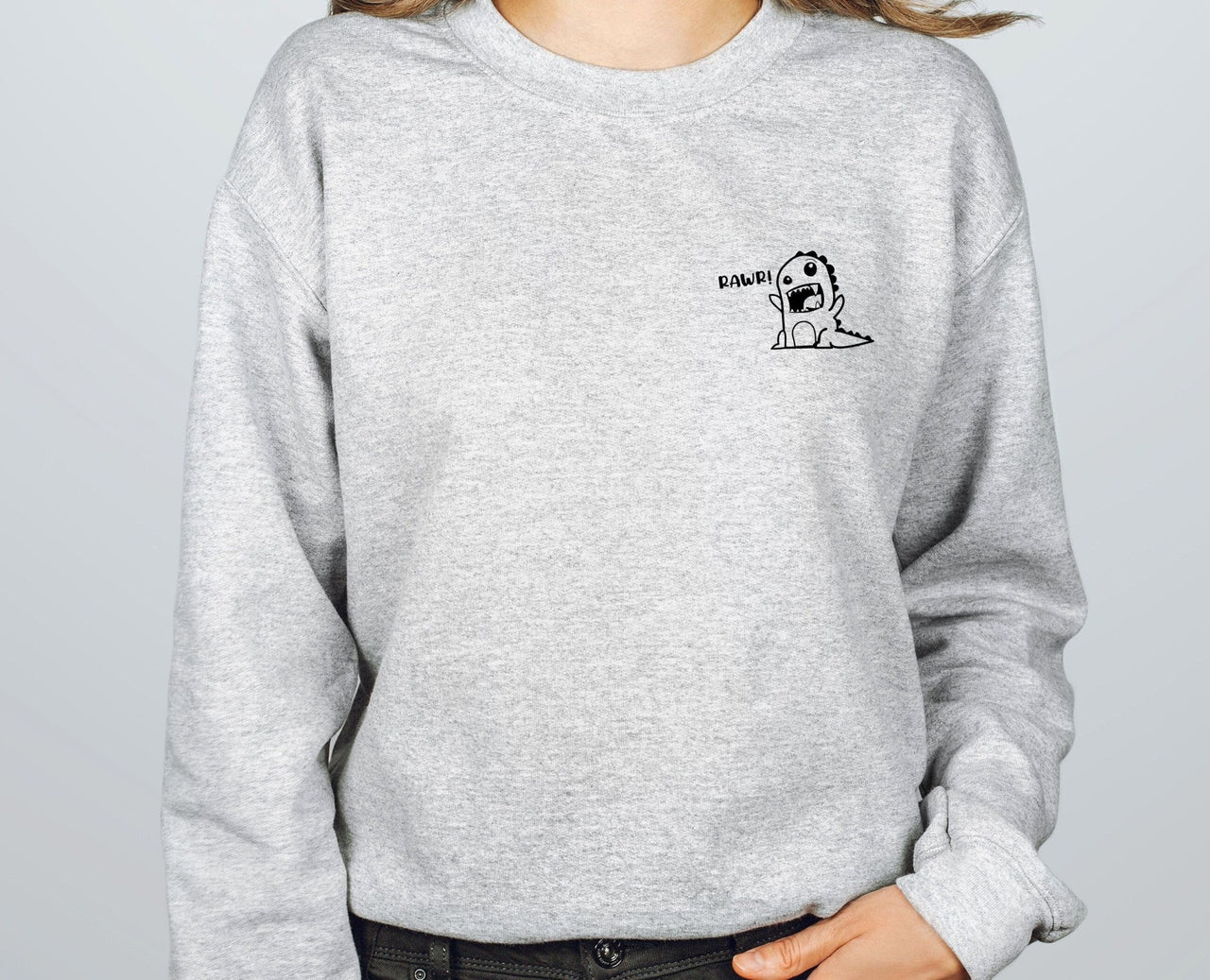 Dinosaur Sweatshirt - lismoreboutique - Sweatshirt - Cute_Dinosaur_Gift