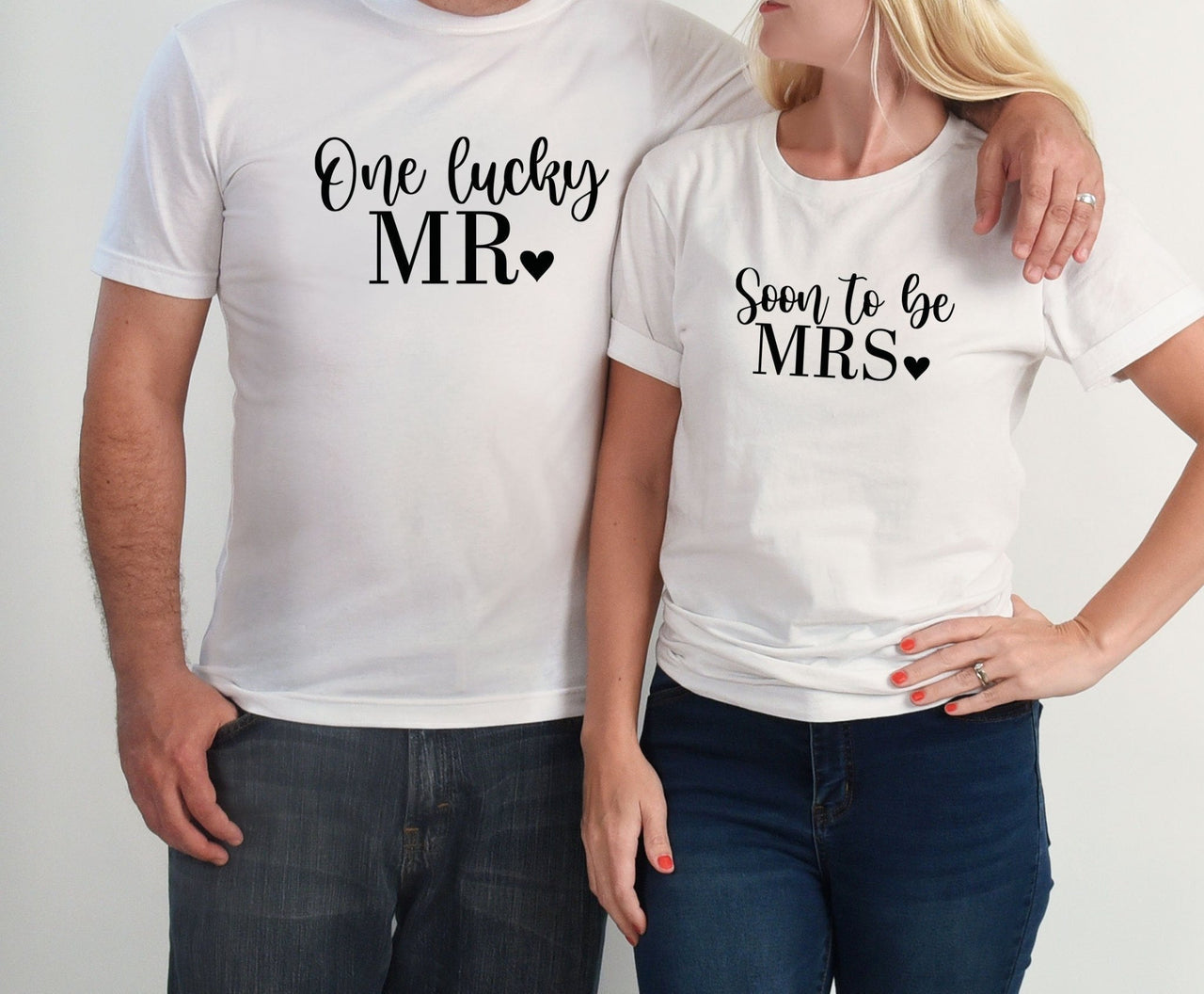 Miss to Mrs Shirt - lismoreboutique - Unisex T-Shirt - couples_shirts