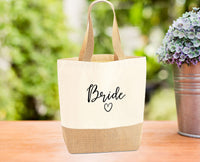 Thumbnail for Bridal Jute Bag - lismoreboutique - Jute - bachelorette_bag