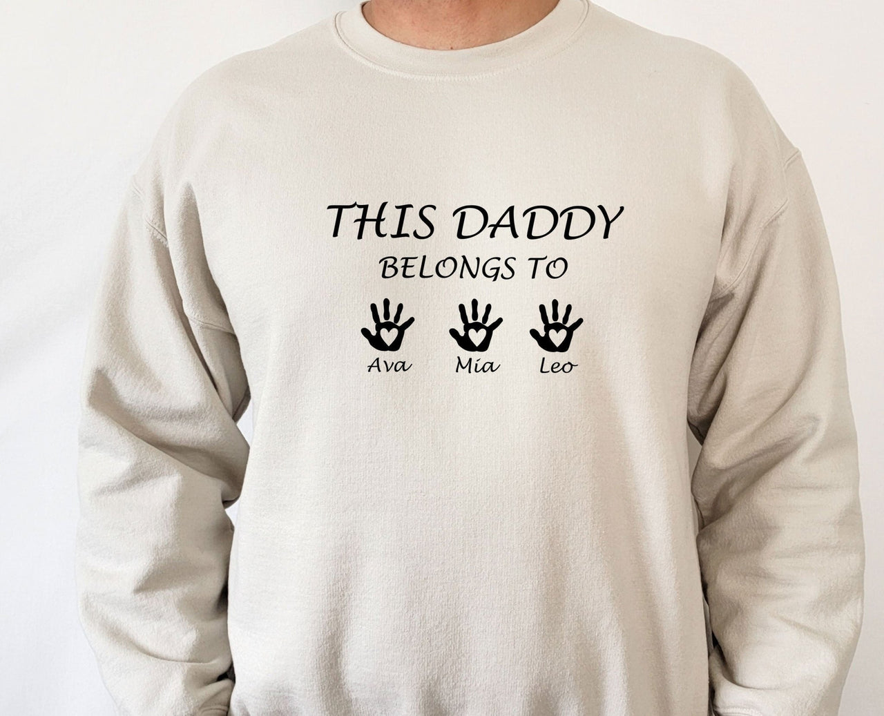 Dad Sweatshirt - lismoreboutique - Sweatshirt - Custom_Dad_Jumper