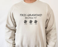 Thumbnail for Grandad Sweatshirt - lismoreboutique - Sweatshirt - custom_grandad_top