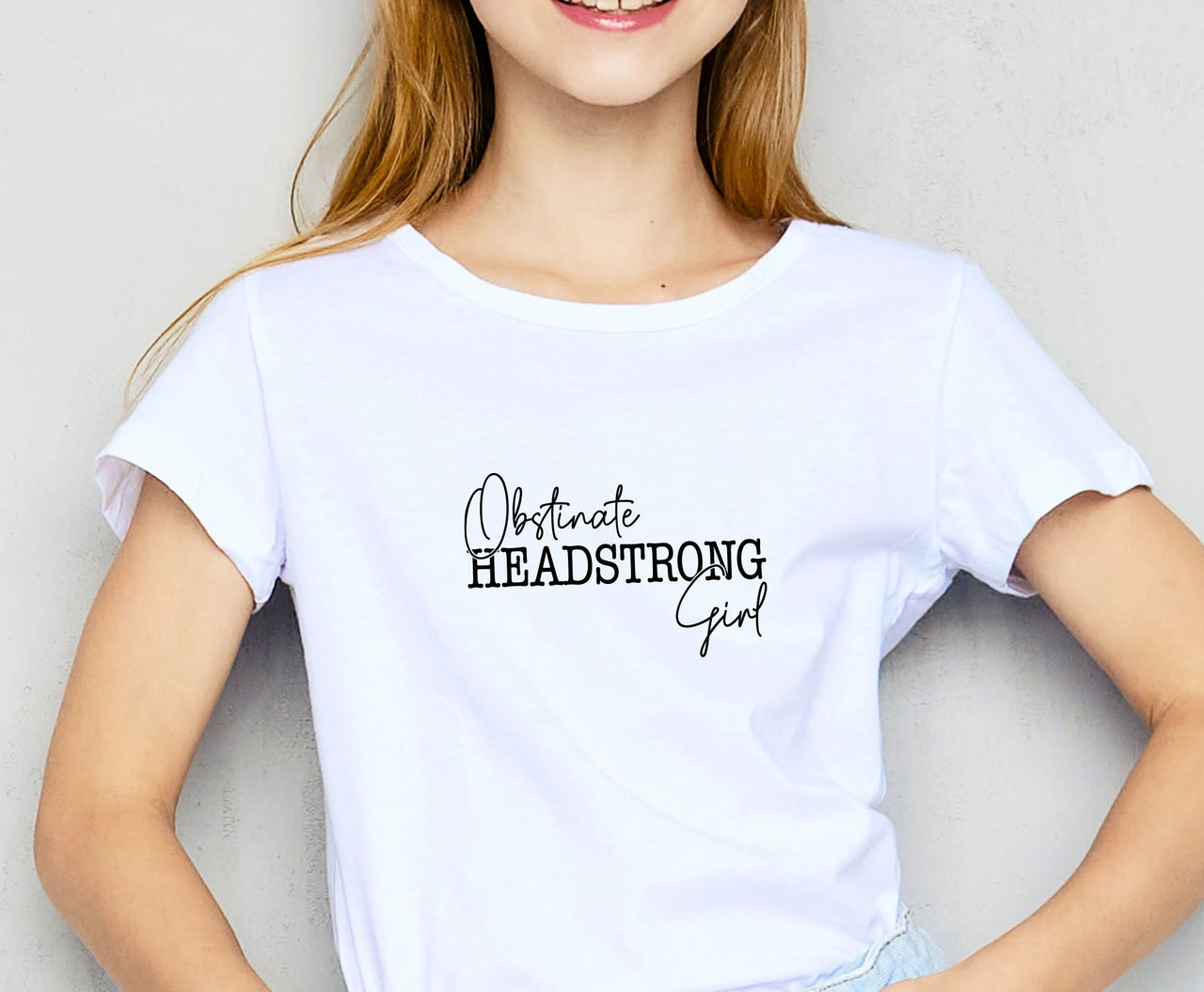 Headstrong Girl Tee - lismoreboutique - Unisex T-Shirt - Book_Lover_Gift