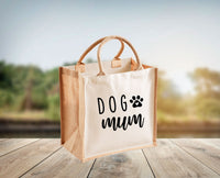 Thumbnail for Dog Mum Jute Bag - lismoreboutique - Jute - Dog_Bag