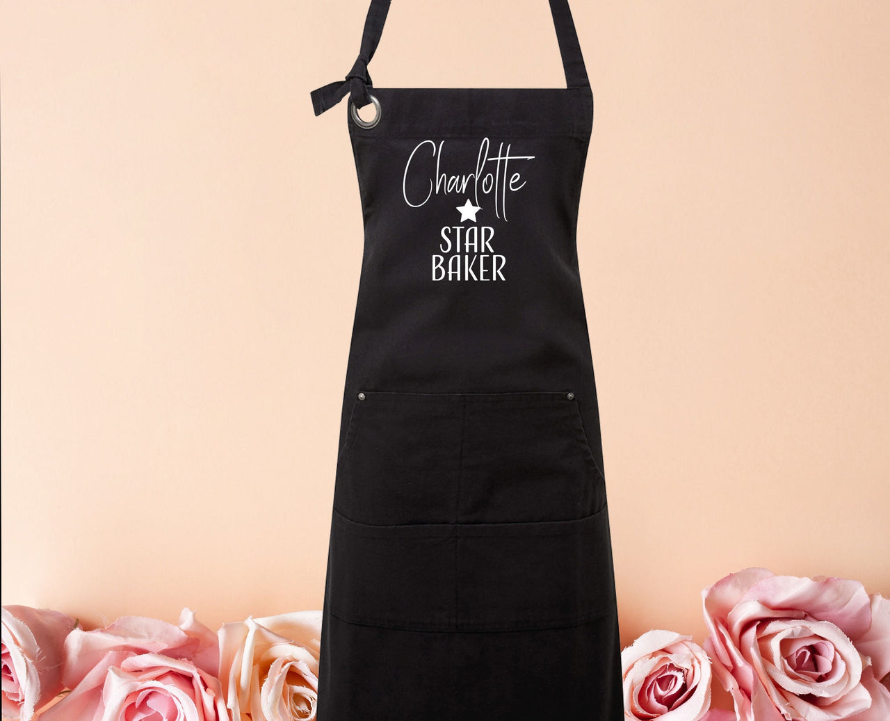 Personalised Apron - lismoreboutique - Canvas Apron - Apron_With_Pockets