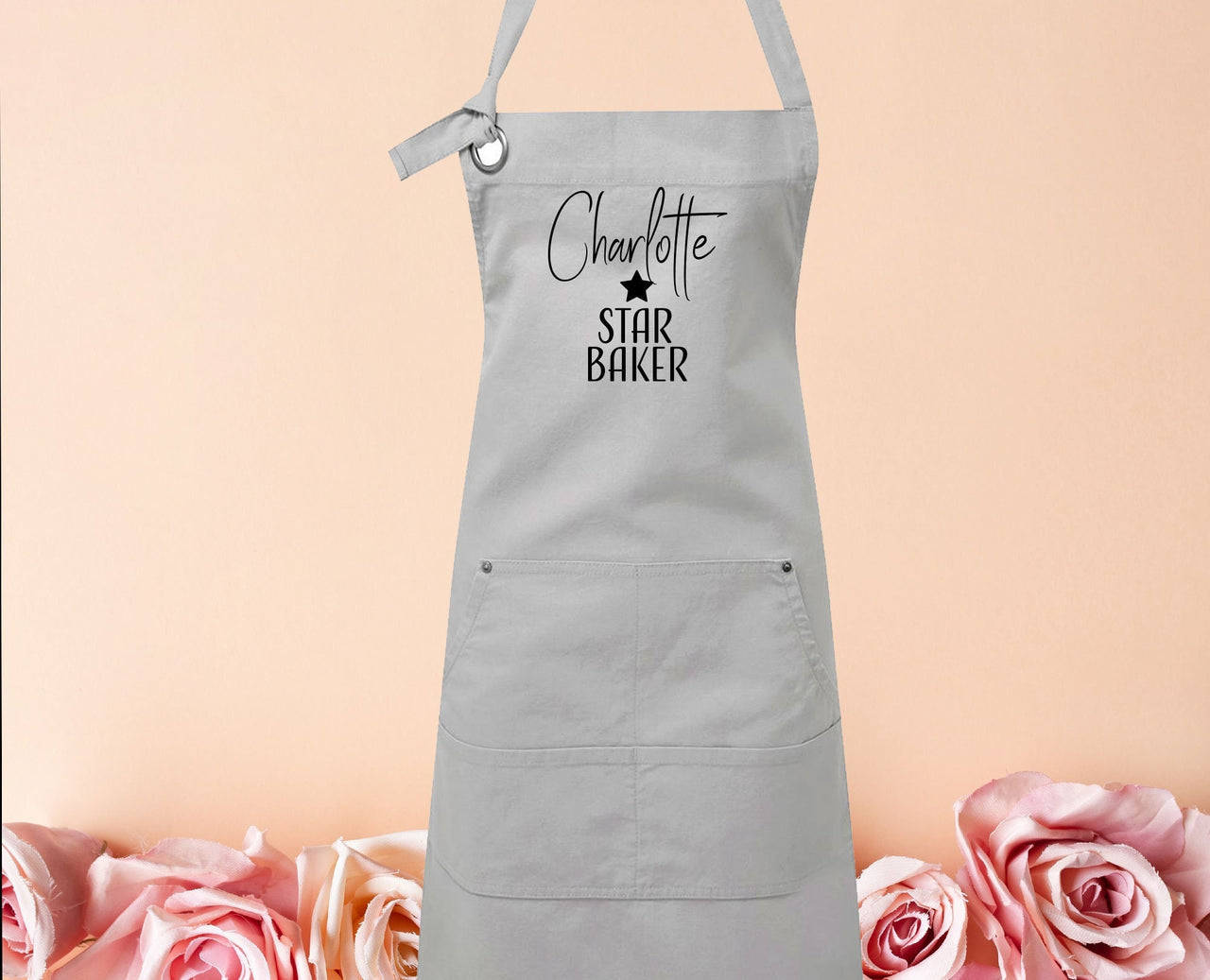 Personalised Apron - lismoreboutique - Canvas Apron - Apron_With_Pockets