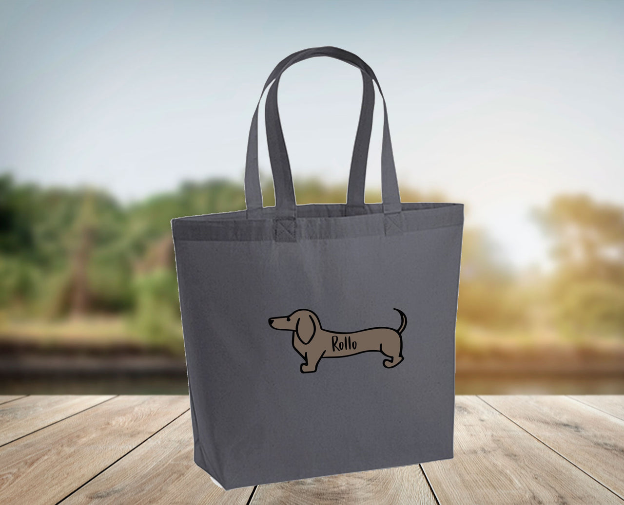 Sausage Tote Bag - lismoreboutique - Tote - Custom_Dog_Tote_Bag