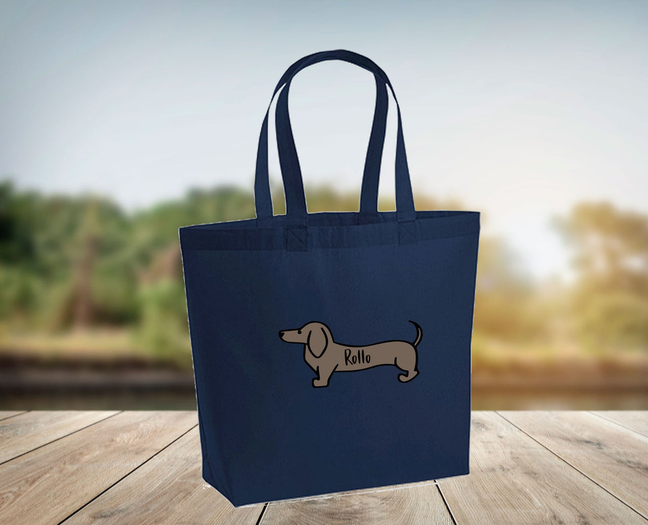 Sausage Tote Bag - lismoreboutique - Tote - Custom_Dog_Tote_Bag