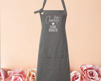 Thumbnail for Personalised Apron - lismoreboutique - Canvas Apron - Apron_With_Pockets