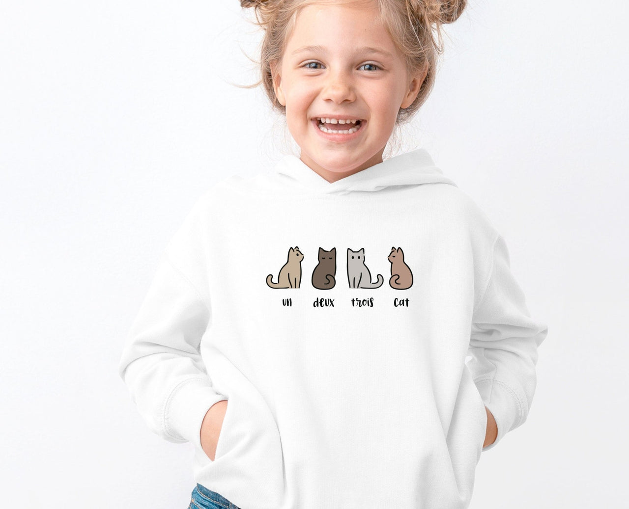 Kids Cat Hoodie - lismoreboutique - Hoodie - Cat_Gifts_For_Girls