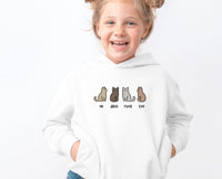 Thumbnail for Kids Cat Hoodie - lismoreboutique - Hoodie - Cat_Gifts_For_Girls