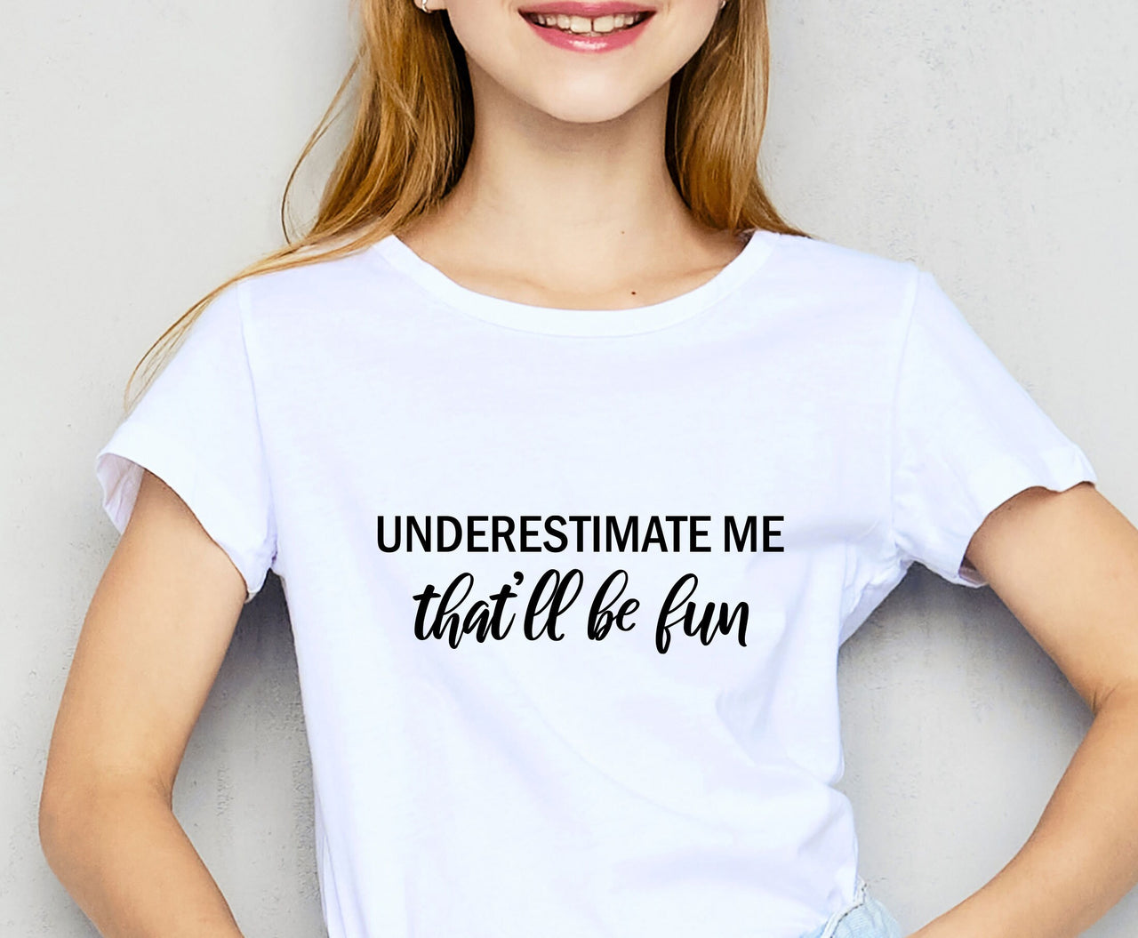 Underestimate Me T-shirt - lismoreboutique - Unisex T-Shirt - activist_t_shirt