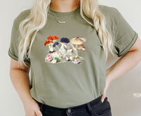 Thumbnail for Mushrooms T-shirt - lismoreboutique - Unisex T-Shirt - Botanical_Shirt